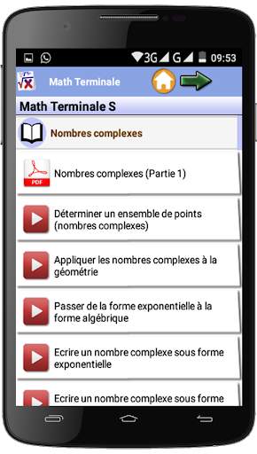 Math Terminale screenshot 5
