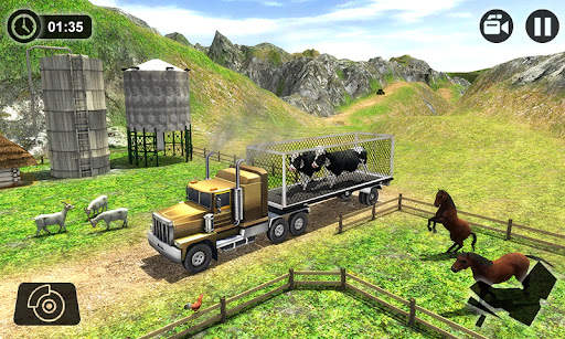 Farm Animal Truck Driver Game screenshot 5