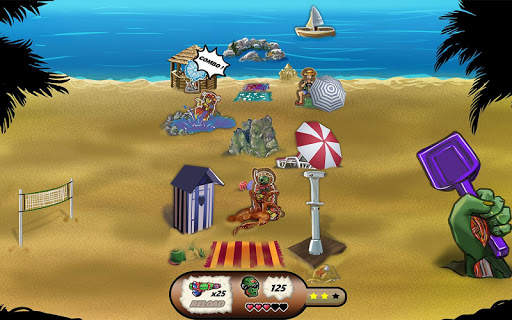Zombies di pantai screenshot 8