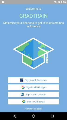 GradTrain - Study Abroad screenshot 1