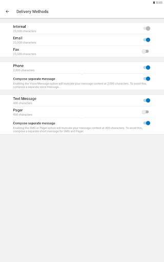 CORES Messages screenshot 8
