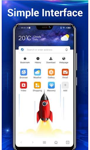 New Uc Browser - Fast Indian Browser, Videos, News screenshot 1