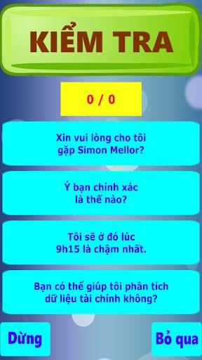 Tiếng Anh văn phòng song ngữ Anh Việt screenshot 6