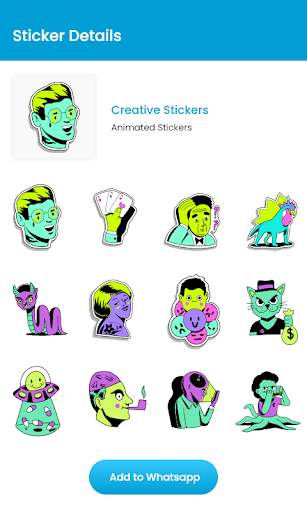 Animated Stickers For WhatsApp :Animated WASticker screenshot 4