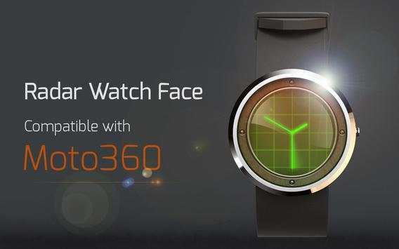 Radar Watch Face screenshot 1