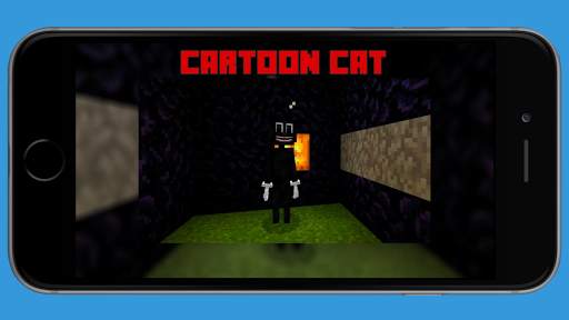 Cartoon Cat Mod for Minecraft PE screenshot 2