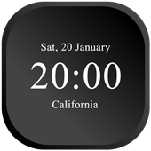 Digital Clock on Homescreen - Live Wallpaper icon