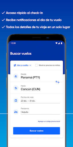 Copa Airlines screenshot 2