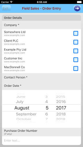 Tap-to Mobile Forms screenshot 3