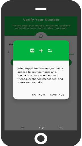 UF Messenger, Video Calls, Voice Call screenshot 1