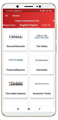 Telugu Daily Newspapers App screenshot 4