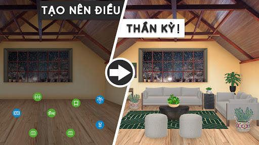 Thiết kế:Trò chơi thiết kế nhà, trang trí nội thất screenshot 7