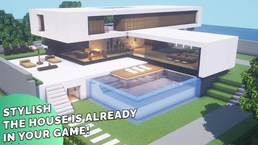 Modern houses in minecraft screenshot 3