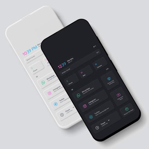 Neomix KLWP theme screenshot 1
