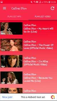 Mix - Celine Dion Songs 2019 screenshot 3