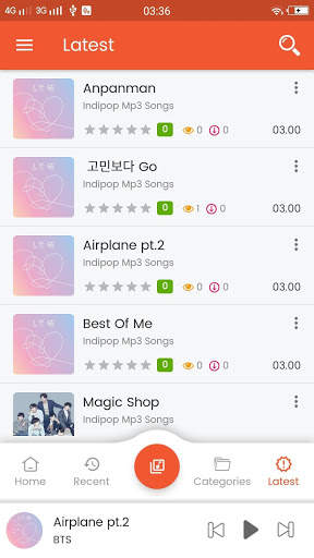 BTS Song Playlist screenshot 4