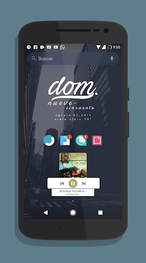 KMusic for KWGT 8 تصوير الشاشة