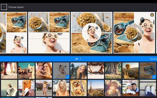 Photo Collada collage maker screenshot 20