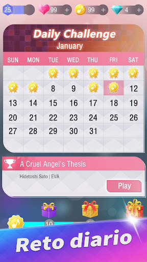 Anime Tiles: Piano Tiles 3 screenshot 5