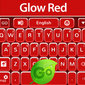 GO Keyboard Glow Red icon