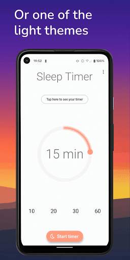 Comfy Sleep Timer - Stop music & turn off screen screenshot 8