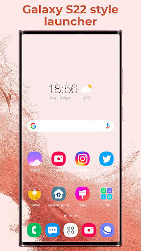 Super S22 Launcher, Galaxy S22 screenshot 1