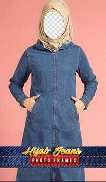 Hijab Jeans Photo Frames screenshot 2
