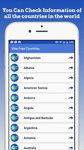 World Travel without Visa screenshot 2