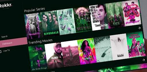 ROKKR Tv App Live Streaming Free Movies New LGuide screenshot 1