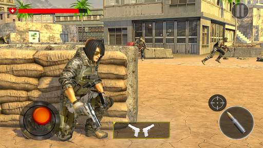 US Army Commando Squad: Free Fire shooting screenshot 1