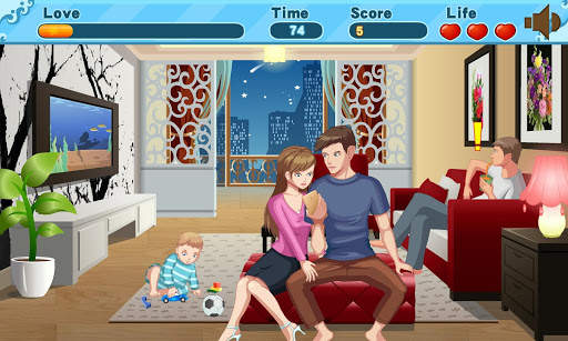 Lover kiss - Drawing Room Darling Kiss screenshot 3