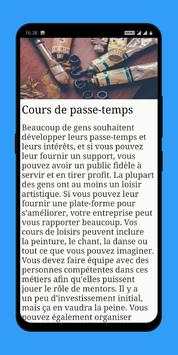 Gagner de l'argent en ligne - 45  idées d'affaires screenshot 5