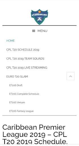 ET20 Slam screenshot 1