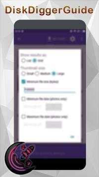 Free Tips for DiskDigger Photo Recovery screenshot 1