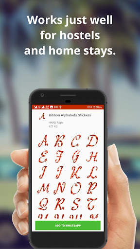 Fancy Alphabet Stickers For WhatsApp WAStickersApp screenshot 5
