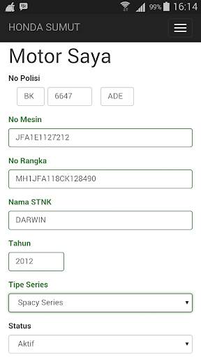 Honda Sumut screenshot 2