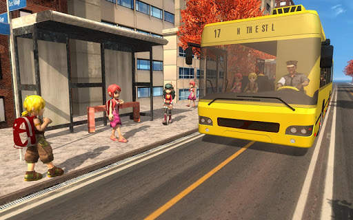 Off-Road School Bus Trip 3d screenshot 1