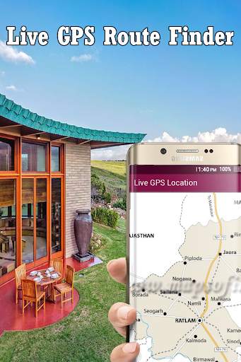 Live GPS Route Finder -  Map & Navigation screenshot 3