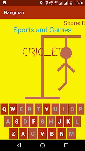Hangman 4.5 screenshot 4