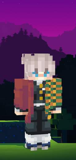 Demon Slayer Skin for Minecraft screenshot 1