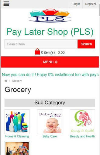Pay Later Shop (PLS) screenshot 2