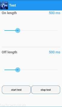 Flashlight Notification Pro screenshot 1