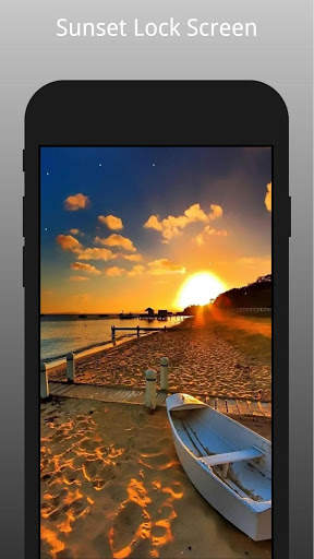 Sunset lock screen pattern passcode pin 2018 free screenshot 12
