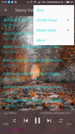 Lagu Nostalgia - Vanny Vabiola Cover Offline screenshot 4