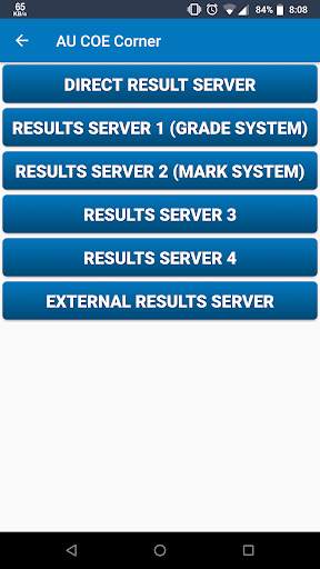 AU Results - AU COE Corner screenshot 3