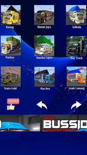 Mod Bussid Canter Minimalis screenshot 3