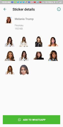 Donald Trump WAStickerApps Sticker for WhatsApp screenshot 14