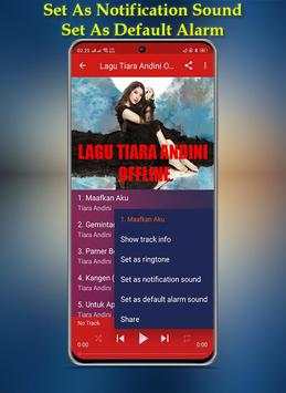 Lagu & Lirik Tiara Andini Offline screenshot 1