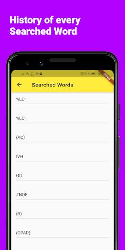 Medicos Abbreviation :Medical Short Form Offline screenshot 4