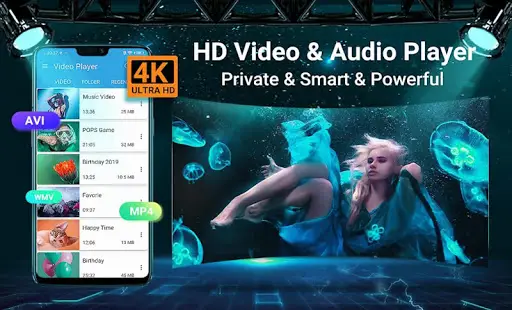 Video Player - MAX Player Full HD Video Player 1 تصوير الشاشة